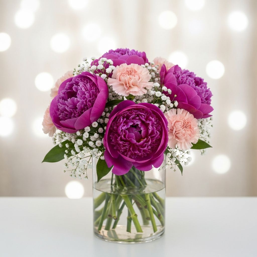 Arreglo de Peonias